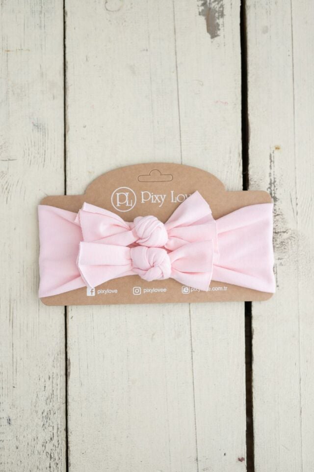 Açık Pembe Kız Bebek Bandana Lia