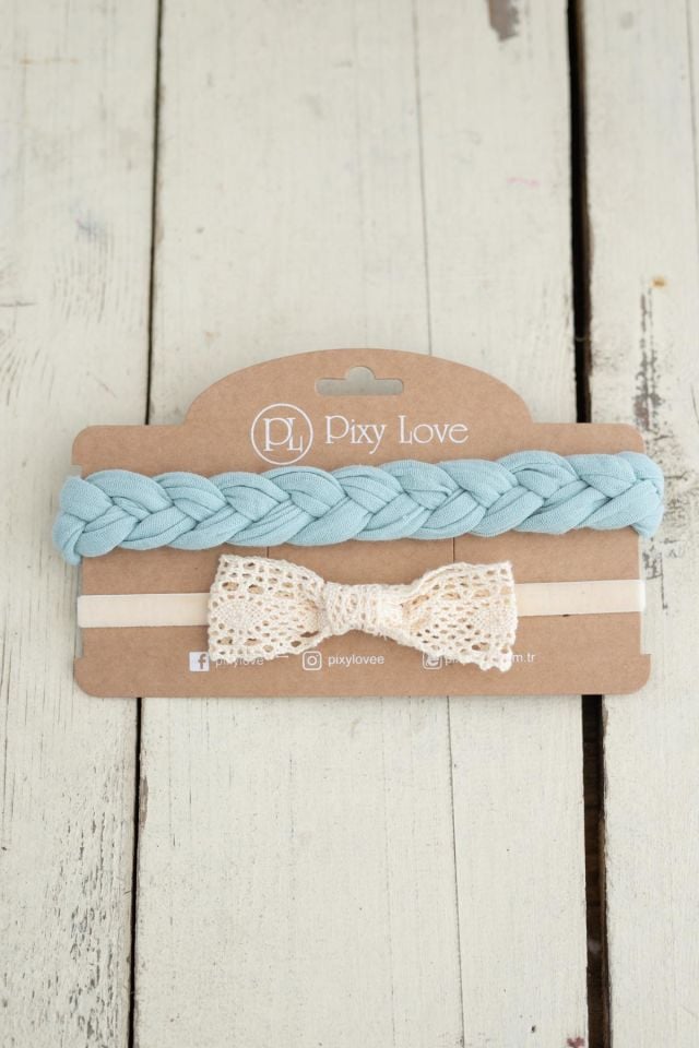 Mint Kız Bebek Bandana Set Autumn Vibe