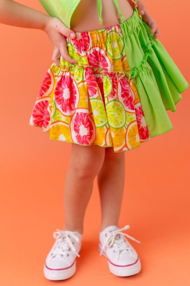 Yeşil Kız Çocuk Takım Polly Grapefruit