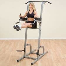 Body Solid Vertical Knee Raise Dip/Pull Up/Chin Machine