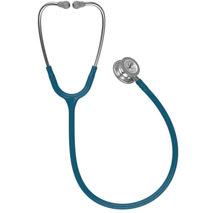 5623 3M™ Littmann® Classic III™ Stetoskop, Paslanmaz Çelik Çan, Karayip Mavisi Hortum