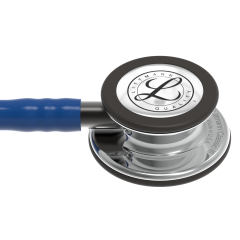 5863 3M™ Littmann® Classic III™ Stetoskop, Gümüş Aynalı Çan, Lacivert Hortum