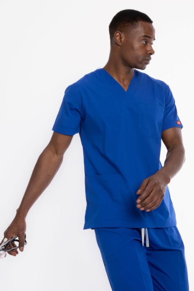 ÇİVİT MAVİ U-FLEX 800 ERKEK SCRUBS TAKIM