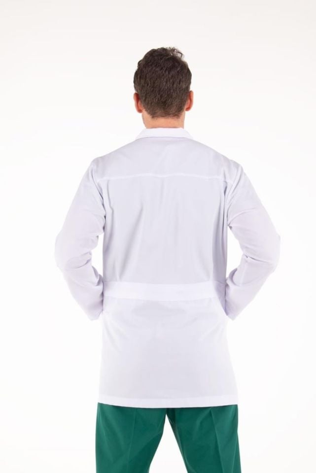 ARA BOY, UZUN KOL, KLASİK YAKA, ERKEK DOKTOR ÖNLÜĞÜ