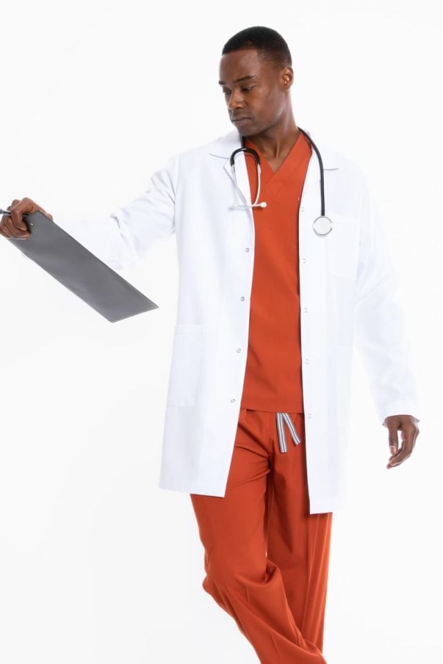 UZUN BOY, KLASİK YAKA, ERKEK DOKTOR ÖNLÜĞ