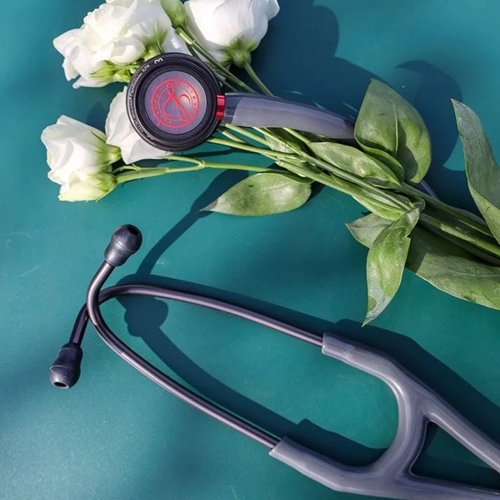 6183 3M™ Littmann® Cardiology IV™ Stetoskop, Gri Hortum