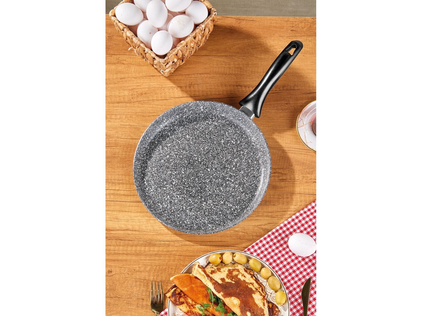 Taç Ultra Granit Krep Tavası 28cm