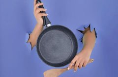 Taç Mastercook Granit Tava Siyah