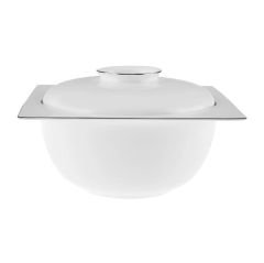 Karaca Fine Pearl Extra Nish 62 Parça 12 Kişilik Yemek Takımı Platin