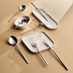 Karaca Focus Elegance 84 Parça 12 Kişilik Çatal Kaşık Bıçak Takımı