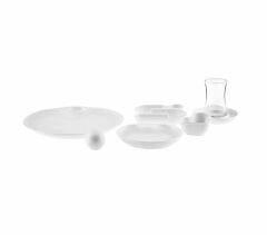 Karaca Streamline Salsa Fine Bone 26 Parça 6 Kişilik Kahvaltı/Servis Takımı