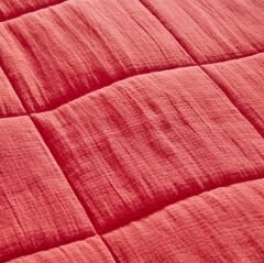 Karaca Home Barny Tek Kişilik Müslin Summer Comfort Kırmızı