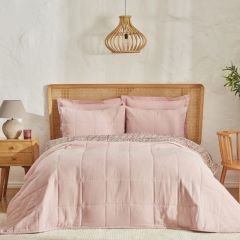 Karaca Home Anna Çift Kişilik Müslin Summer Comfort Pudra