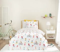 Karaca Home Young Girls %100 Pamuk Tek Kişilik Complete Takımı