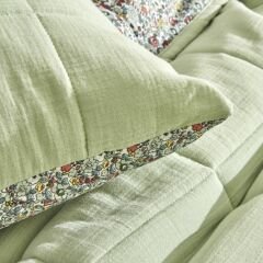Karaca Home Anna Çift Kişilik Müslin Summer Comfort Yeşil