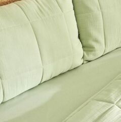 Karaca Home Anna Çift Kişilik Müslin Summer Comfort Yeşil