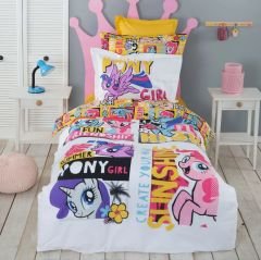 Karaca Home My Little Pony  Summer %100 Pamuk Tek Kişilik Nevresim Takımı