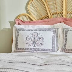 Karaca Home Efren %100 Pamuk Çift Kişilik Pike Takımı Gri