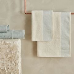 Karaca Home Edna 4 Parça Hamam Seti OffWhite Mint