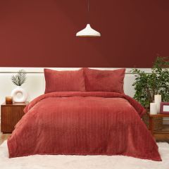 Karaca Home Terracotta Çift Kişilik Wellsoft Yatak Örtüsü