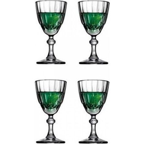 Diamond Bardak 4'lü 49 cc Kahve Yanı Bardağı Ayaklı