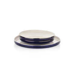 Schafer Adel Navy Blue 56 Parça 12 Kişilik Yemek Takımı