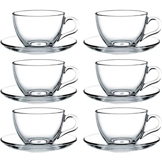 Paşabahçe Basic 6 Lı Çay Fincan Takımı