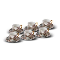 Karaca Milas 6 Kişilik Kahve Fincan Takımı