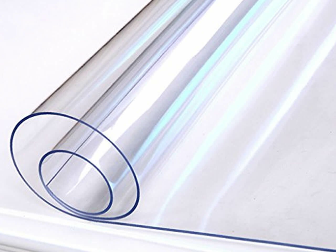 Pvc Şeffaf Muşamba Kalın Masa Örtüsü 80 CM
