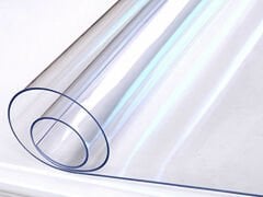 Pvc Şeffaf Muşamba Kalın Masa Örtüsü 80 CM