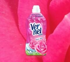 Vernel Max Konsantre Çamaşır Yumuşatıcısı Taze Gül 1440ml