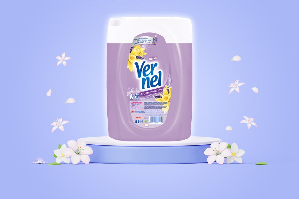 Vernel Çamaşır Yumuşatıcısı Aromatherapy Relax 5L