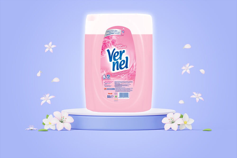 Vernel Çamaşır Yumuşatıcısı Gülün Büyüsü 5L