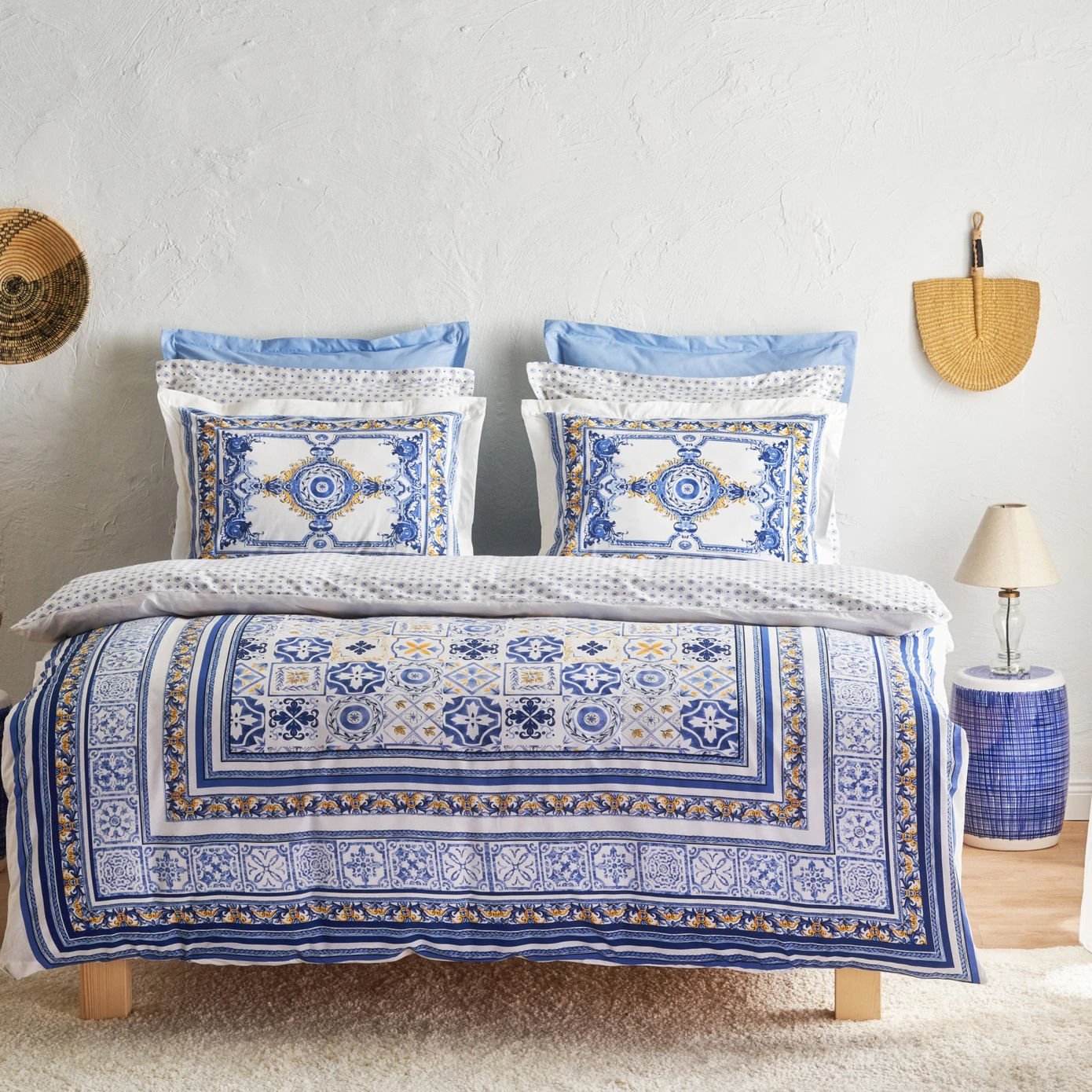 Karaca Home Alfama %100 Pamuk Çift Kişilik Nevresim Takımı