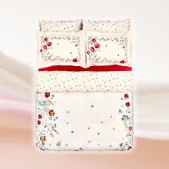 Karaca Home Arina %100 Pamuk Çift Kişilik Nevresim Takımı