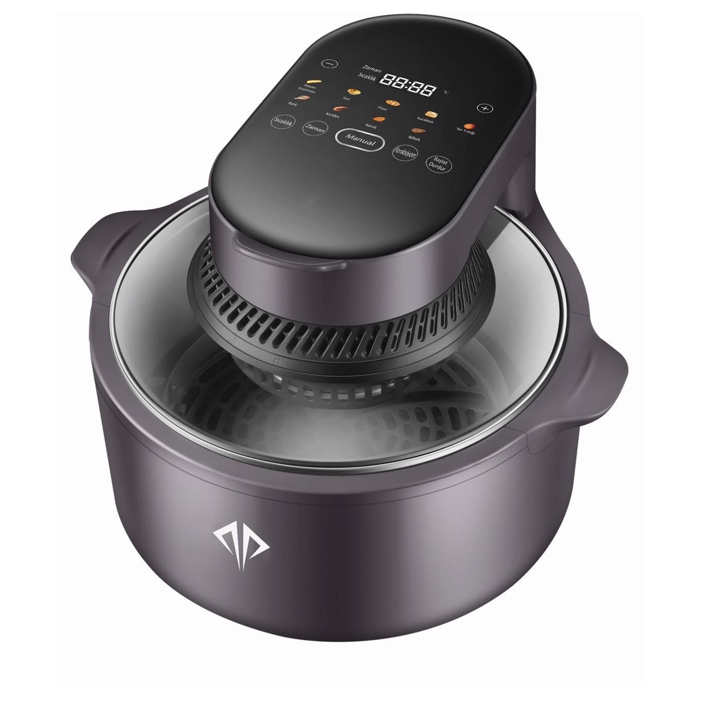 Trident TAF510K Tencere Tipi Airfryer Siyah