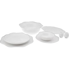 Emsan Yemek Takımı 53 Parça Fine Bone Fd Lotus Platin