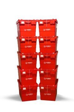 XOBBOX X70R / Imperium Kutu / Taşınma Kutusu / Kırmızı 70 LT