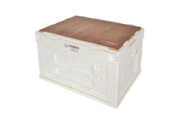 XOBBOX XF50W / Katlanır Saklama Kutusu / Folding Storage Box 50 LT / Kampta Karavanda Araç Bagajında Marinada Piknikte