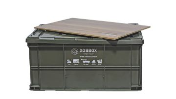 XOBBOX XW55AG / Imperium Outdoor Kutu / Haki 55 LT / Kampta Karavanda Araç Bagajında Marinada Piknikte