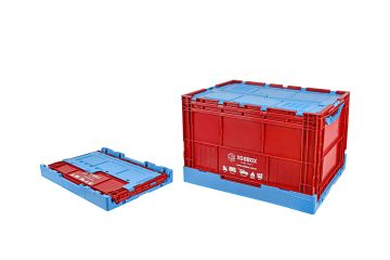 XOBBOX XF90BM / Folding Storage Box / Katlanır Saklama Kutusu / Fan Colors / Taraftar Renkler / 90 LT