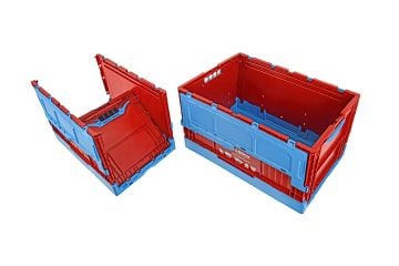 XOBBOX XF90BM / Folding Storage Box / Katlanır Saklama Kutusu / Fan Colors / Taraftar Renkler / 90 LT