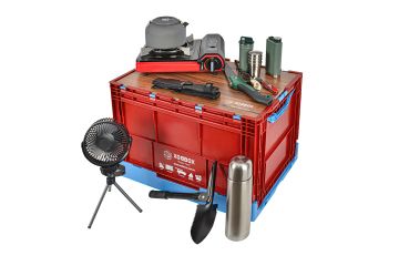XOBBOX XF90BM / Folding Storage Box / Katlanır Saklama Kutusu / Fan Colors / Taraftar Renkler / 90 LT