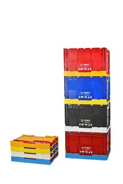 XOBBOX XF90BM / Folding Storage Box / Katlanır Saklama Kutusu / Fan Colors / Taraftar Renkler / 90 LT
