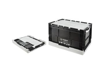 XOBBOX XF90WB / Folding Storage Box / Katlanır Saklama Kutusu / Fan Colors / Taraftar Renkler / 90 LT