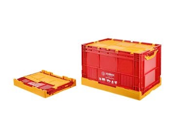 XOBBOX XF90RY / Folding Storage Box / Katlanır Saklama Kutusu / Fan Colors / Taraftar Renkler / 90 LT