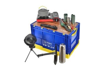 XOBBOX XF90NY / Folding Storage Box / Katlanır Saklama Kutusu / Fan Colors / Taraftar Renkler / 90 LT