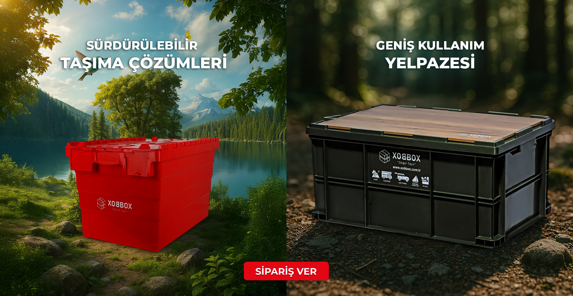 XOBBOX Imperium Kutu Taşınma Kutusu Kamp Kutusu Outdoor Kutu Katlanır Kamp Masası Katlanır Kamp Kutusu Folding Storage Box