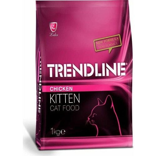 Trendline Tavuklu Yavru Kedi̇ Maması 1 kg TRE-176