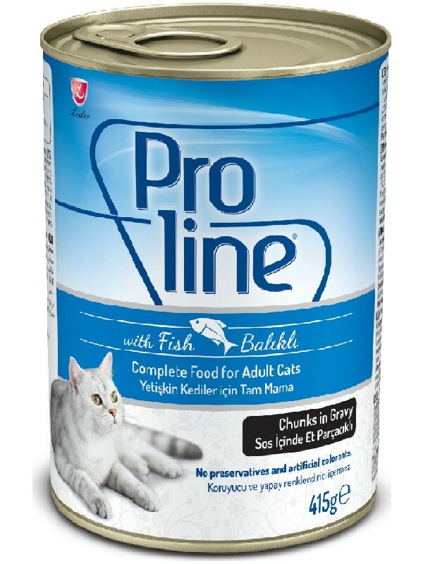 Proline Balıklı Yetişkin Kedi Konservesi 415 Gr PRK-004